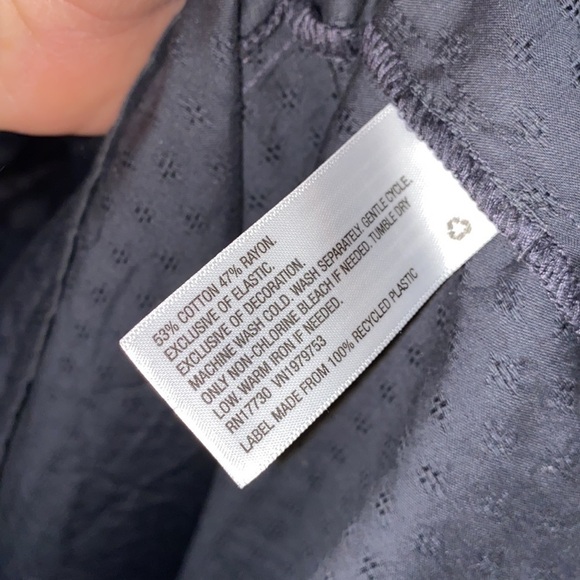 Universal Thread dress‎ peasant style Boho smocked at collar & wrists small NWOT - Picture 4 of 5